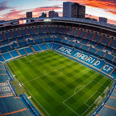Fodboldrejse til Real Madrid på Santiago Bernabeu