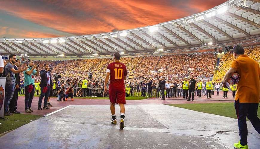 Fodboldrejse til AS Roma på Stadio Olympico
