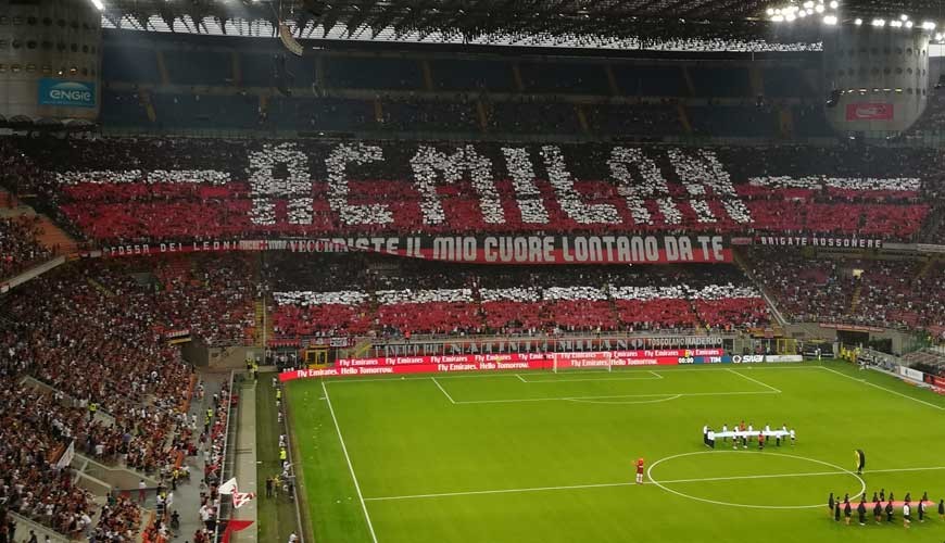 Fodboldrejse til AC Milan på San Siro